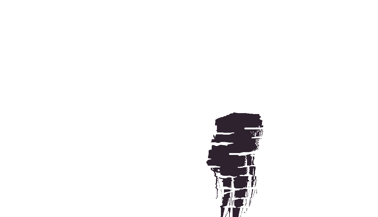 Transparent pixel-art ship reflection layer.