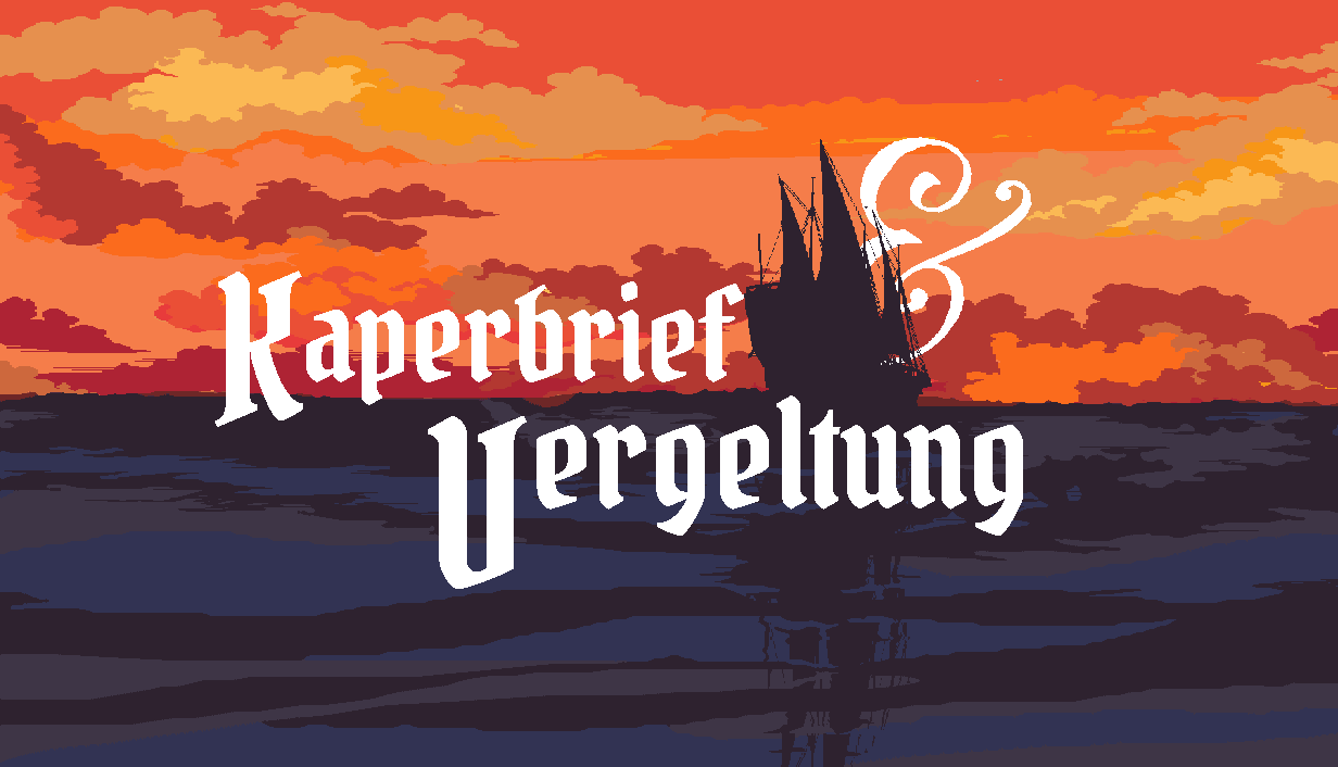 German main capsule art titled Kaperbrief & Vergeltung.