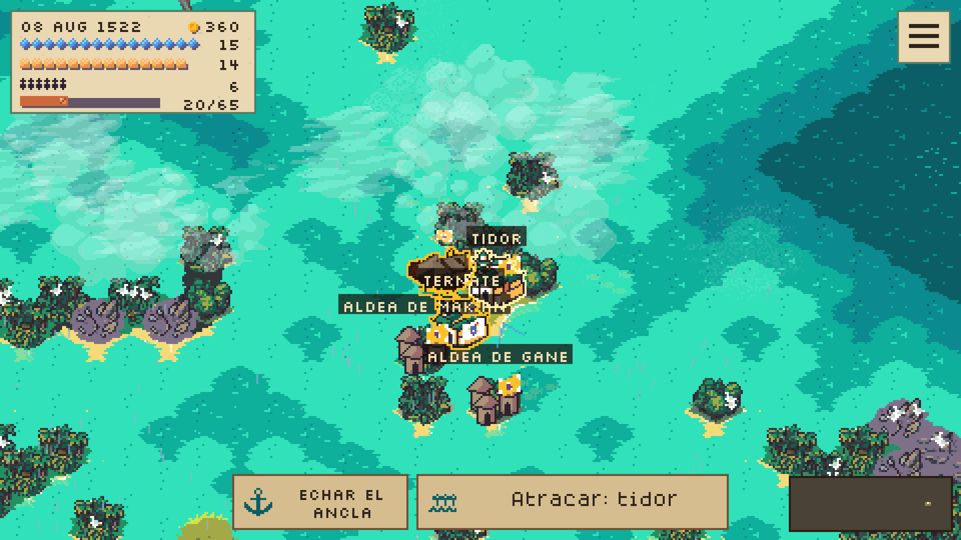Navega por las Islas de las Especias